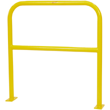 U-Bar Double Hand Rail - Yellow 1metre