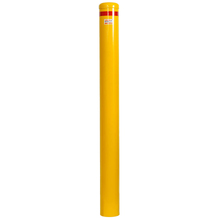 Bollard 140mm In Ground - Yellow 