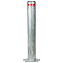 Bollard heavy duty 165mm Surface Mounted Hot Dipped - Galvanised 