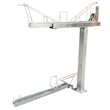 Bike Rack Double Height with Ramp for 2 bikes -1330mm High