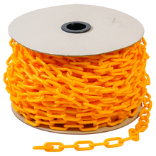 Yellow Plastic Safety Chain 40M Roll