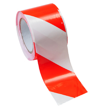 RED/WHITE BARRIER TAPE 100M X 75MM