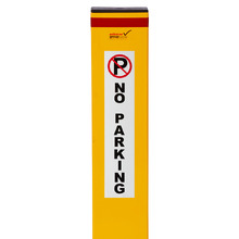 ''No Parking''' Sticker - For Rectangle Parking Bollard