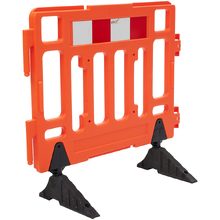 Plastic Fence Portable Barrier - 2000mm Orange