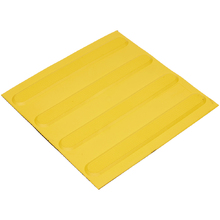 Tactile Indicators - Peel & Stick Directional 300mm x 300mm Yellow