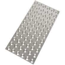 Tactile Indicators - 316 Stainless Steel Silver 300x600