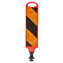 Traffic Lane Kerb Separators - Panel Blade Orange