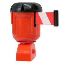 T-Top 9M Retractable Tape Barrier - Red/White
